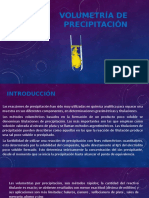 Volumétrica de precipitación: métodos de Mohr, Volhard y Fajans