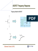 Lect 4 MOSFET Frequency Response PDF