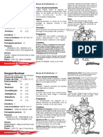 D&D 5.0 - Fichas de Personagens Para Eventos - Taverna Do Elfo e Do Arcanios