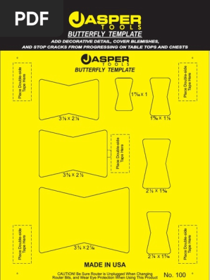 Butterfly Template