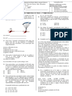 Prova de Fisica - 1ºA