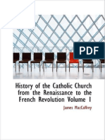 (James MacCaffrey) History of The Catholic Church