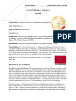 Library of Congress - Federal Research Division Country Profile: Morocco, May 2006
