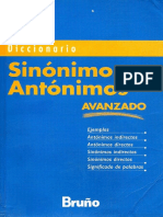 Diccionario Sinonimos y Antonimos PDF