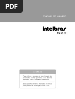 Manual_do_usuário_Intelbras TS 50 SE_Português