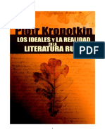 LOS IDEALES Y LA REALIDAD EN LA LITERATURA RUSA (Piotr Kropotkin)