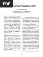 Análise de Custo de Manutenção PDF