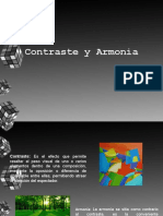 contraste y armonía