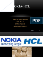Nokia HCL Distribution Strategy Visweswaran