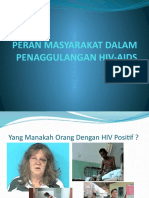 Masyarakat dan Kader dalam Penanggulangan HIV-AIDS