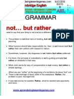 Not... But Rather... - CPE Grammar