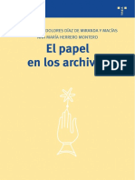 El Papel en Los Archivos - María Díaz de Miranda & Ana María Herrero