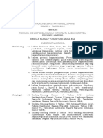 Peraturan Daerah Provinsi Lampung Nomor 6 Tahun 2012 Tentang Rencana Induk Pembangunan Pariwisata Daerah (Rippda) Provinsi Lampung