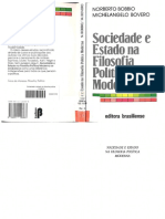 BOBBIO, Norberto BOVERO, Michelangelo. Sociedade e Estado Na Filosofia Política Moderna PDF