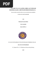 Download ANALISIS WACANA SASTRA LIRIK LAGU MENJADI INDONESIA KARYA GRUP BAND EFEK RUMAH KACAdocx by samsul bahri SN357934914 doc pdf
