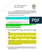 ENVIROMENTAL TOXICOLOGY - Environmental Engineering You Should Answer The Following Activity in English!