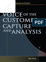 Voice of The Customer - Capture and Analysis