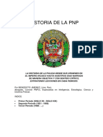 Historia de La PNP