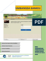 Panduan Simbangda Bankeu 2016