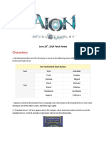 AION Patch Notes 061814