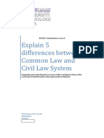 5 Differences Between Common Law and Civil Law System (Detailed With Reference)