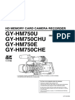 JVC GY HM750 Manual de Instrucciones PDF