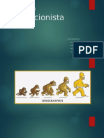 Teoría evolucionista