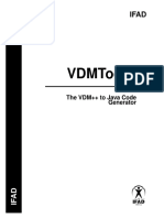 The VDM++ To Java Code Generator