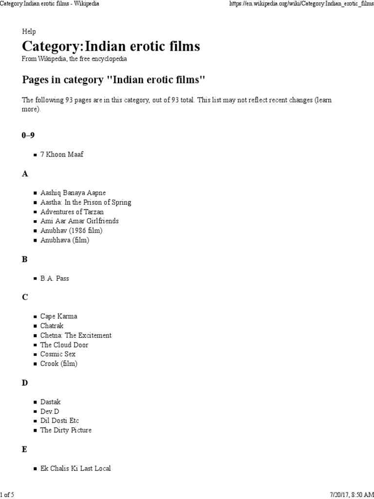 Category Indian Erotic Films Wikipedia Business scribd