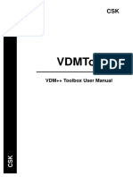 VDM++ Toolbox Use Manual