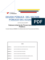 Deuda Sector Püblico Del Ecuador Enero2017 2