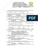 SOAL  sosiologi SEMESTER GENAP KEAS XI & X MAPEL SOSI.rtf