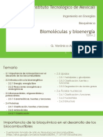 U2 y T1 Biomoléculas y Bioenergía