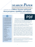 Russia's 2014 Military Doctrine & Beyond Threat Perceptions Capabilites & Ambitions (Sinovets 2015)
