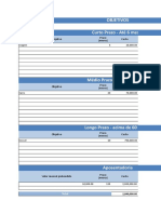 Planilha Planejamento Financeiro