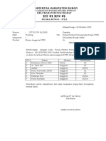 Surat RT 01 RW 01 Tentang Nama Kpps