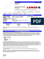 MSDS Varilla de Soldadura