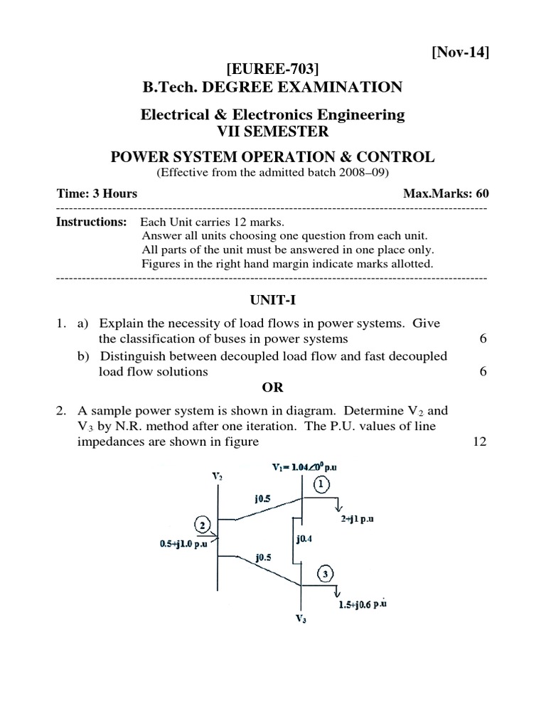 Fast Decoupled Load Flow in Power Systems | PDF | Steady State | Ac Power