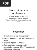 Sexual Violence in Adolescents