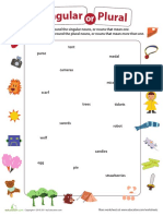 Grammar Singular Plural Nouns