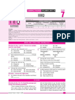 Ieo Sample Paper Class-7