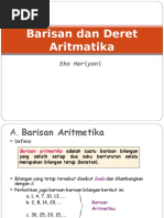 Barisan Dan Deret Aritmatika