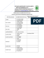 PERSYARATAN KOMPETENSI PETUGAS