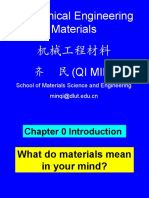 Chapter 0 Introduction 2016 of mechanical metarials