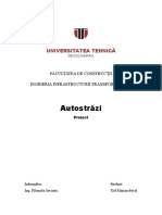 Proiect Autostrazi