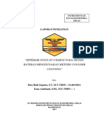 Laporan-Estimasi State-Of-Charge Pada Sistem Baterai Menggunakan Metode Coulomb Counting