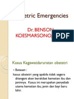 Obstetric Emergencies - Kuliah