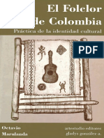 El Folklore de Colombia Practica de La Identidad Cultural