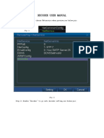 Decoder User Manual