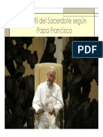 El perfil del Sacerdote según Papa Francisco